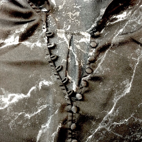 Express  🅝🅦🅞🅣 Black Marble Desing Size XXS - Picture 3 of 8